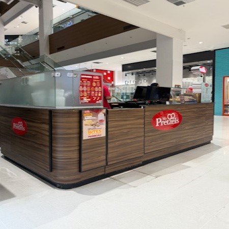 Logo da loja mr. pretzels